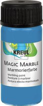 KREUL Lichtblauwe Magic Marble Marmer effect verf - 20ml marble effect verf voor eindeloze toepassingen zoals toepassingen, van achtergronden van schilderijen tot gitaren