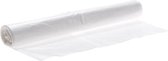 Plastic afvalzak HDPE 70x70 cm 25µ - transparant