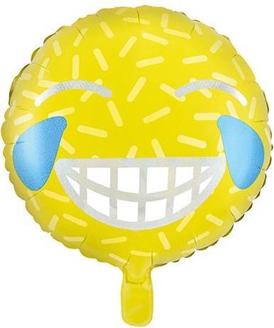 """Folie ballon Emoji - Smile, 45cm"""