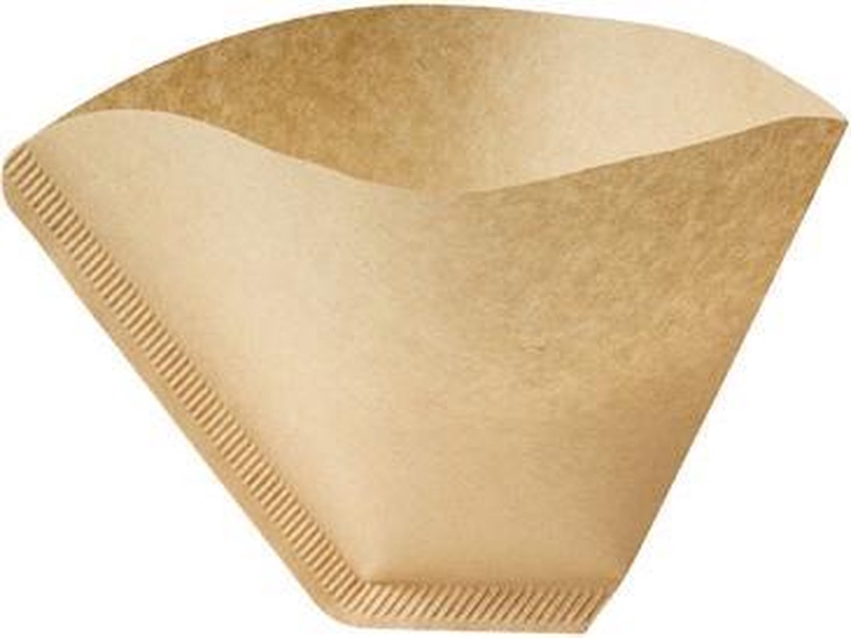 Menalux CFP4 Kegelvormig Wegwerpkoffiefilter Bruin 100 stuk(s)