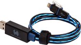 RealPower - LED Floating Kabel 2in1 - Blauw