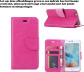 Bookcase Samsung Galaxy S6 - Donkerroze