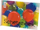 Schetsboek wit papier A4 Ballon