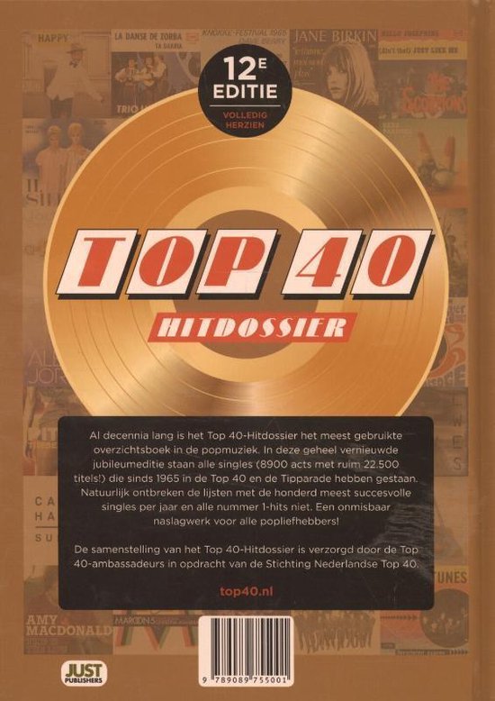 bol.com | Top 40 hitdossier 1965-2015 | 9789089755001 | Boeken