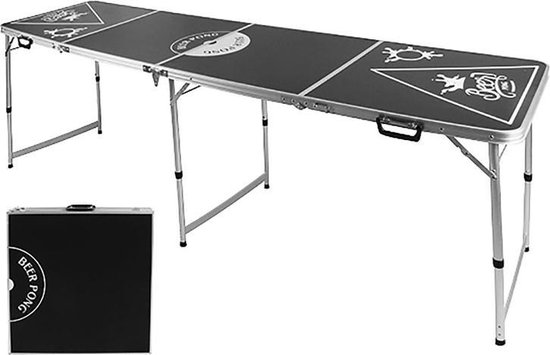 Hi opvouwbare beerpong tafel voor op de festival camping