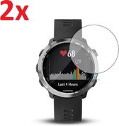 2x Tempered Glass Screen Protector Geschikt Voor Garmin Forerunner 245 (Music) - Ultradun Gehard Glas Set