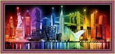 Diamond Painting Colours of New York 70x30