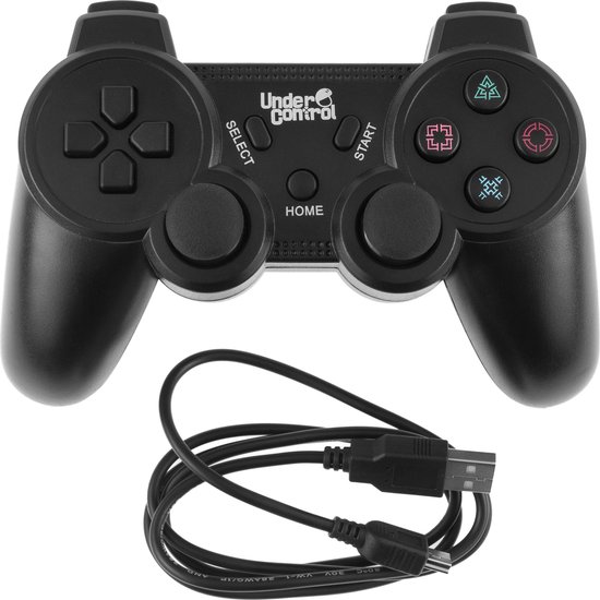 Under Control 1440 accessoire de jeux vidéo Noir Bluetooth/USB Manette de  jeu... | bol.com