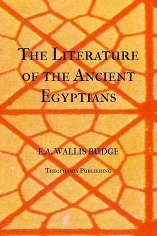 The Literature of the Ancient Egyptians - cover
