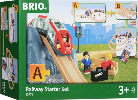 BRIO Railway Trein starterset A 33773 - Treinbaan - BRIO