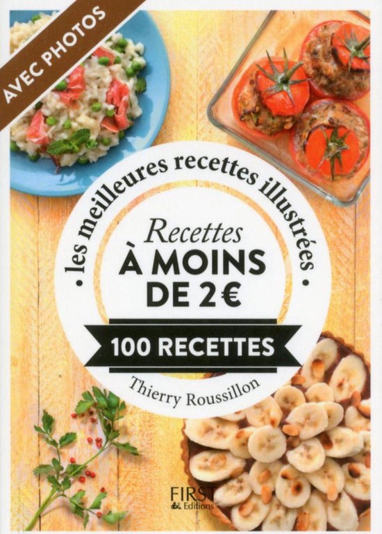 Petit livre de - 100 recettes à moins de 2 euros - cover