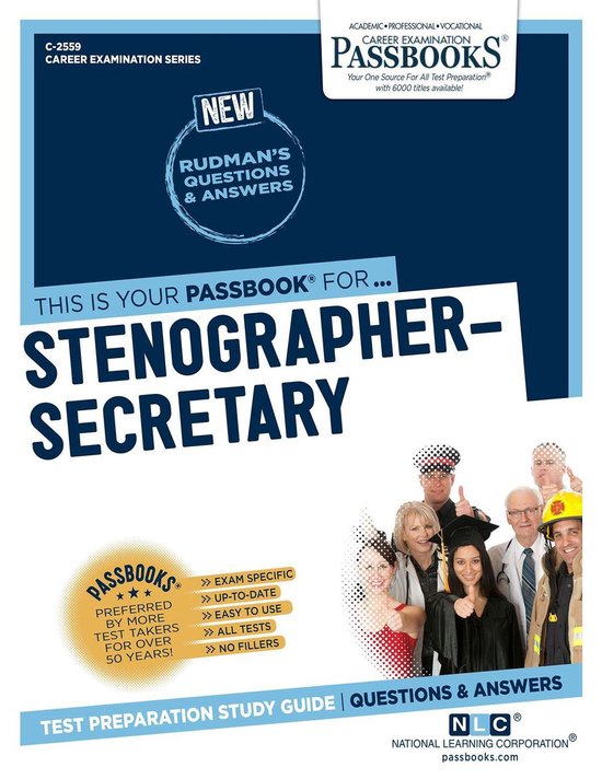 Career Examination Series - Stenographer-Secretary (ebook), National ...