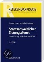 Staatsanwaltlicher Sitzungsdienst