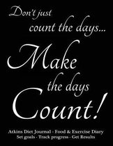 Atkins Diet Journal & Food Diary, Set Goals - Track Progress - Get Results