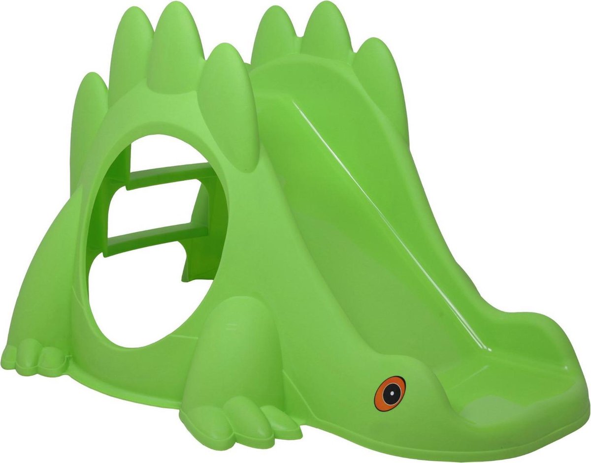 Toboggan dinosaure - 91 x L 115 x H 68 cm - Vert