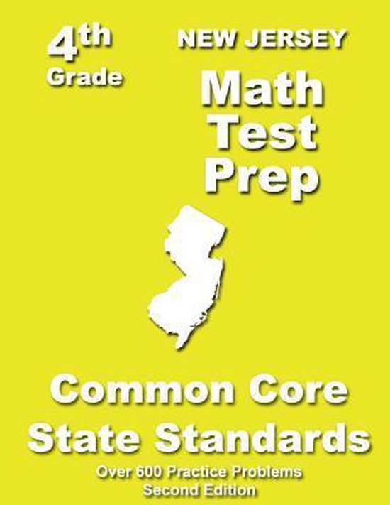New Jersey 4th Grade Math Test Prep - cover