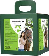Excellent Vitamine E Plus Box - Voor extra ondersteuning en ontwikkeling voor optimale groei en prestaties in de sport en fokkerij - Aanvullend voer voor paarden  - Gebalanceerde vitamine E voor jonge paarden - 1 kg