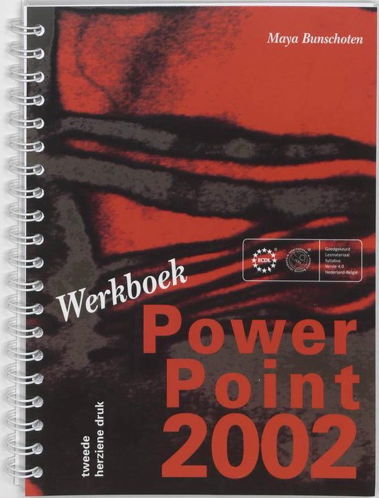Cover van het boek 'Werkboek PowerPoint 2002 / druk 2' van Maya Bunschoten