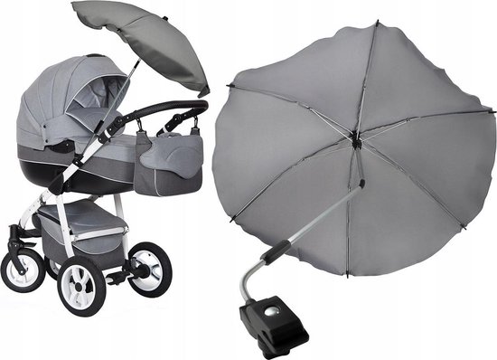 Universele Kinderwagen Parasol Paraplu - Baby Buggy UV Zonnescherm  Regenhoes -... | bol.com