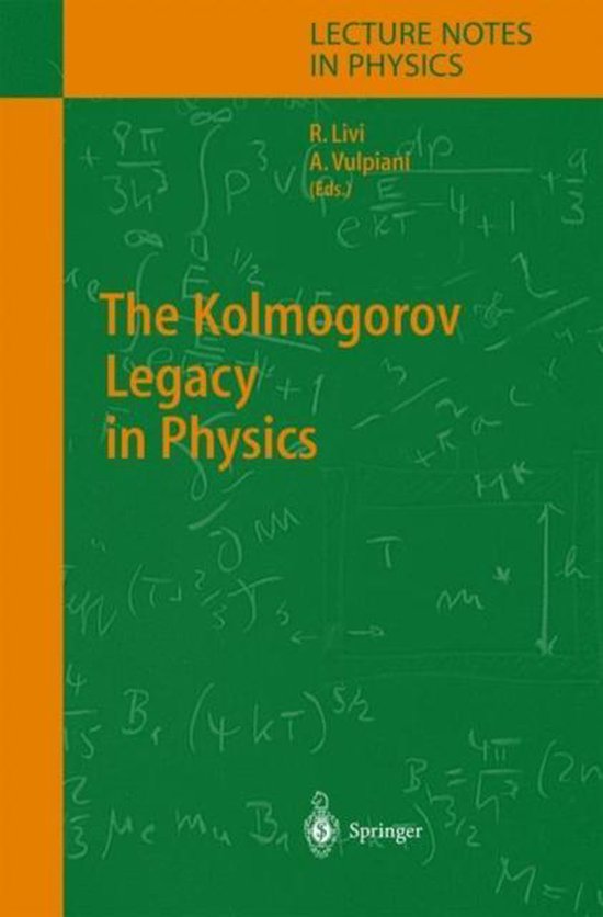 The Kolmogorov Legacy in Physics - cover