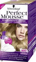Schwarzkopf - Perfect Mousse - Haarkleuring 800 - Middel Blond