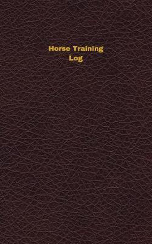 Horse Training Log, Unique Logbooks 9781547198153 Boeken