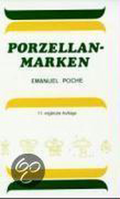 Porzellanmarken | Emanuel Poche - cover
