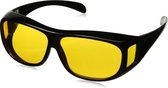 Premium Geel Getinte Bril voor Gaming en Nachtrijden - Voorkomt nachtblindheid - Nachtbril - Unisex