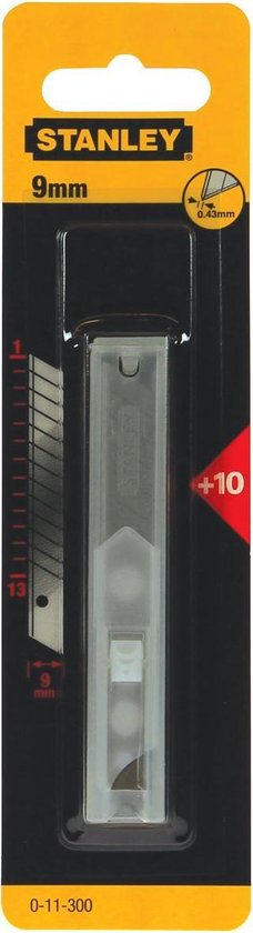 NT Cutter vervangmesjes BA-170, 9 mm - Clips & Paper