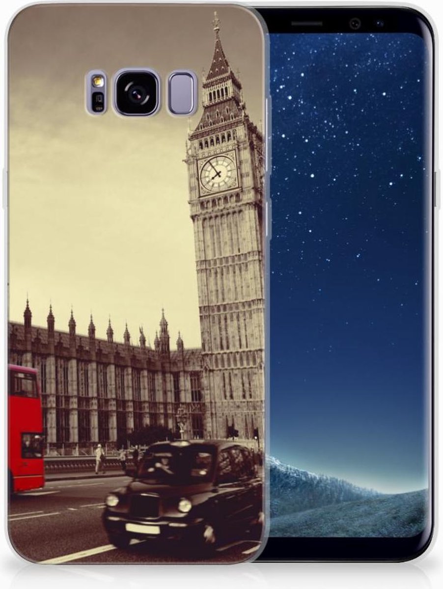Back Cover voor Samsung Galaxy S8 Plus Siliconen Back Cover Londen