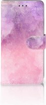 Geschikt voor iPhone Xs Max Telefoonhoesje Pink Purple Paint