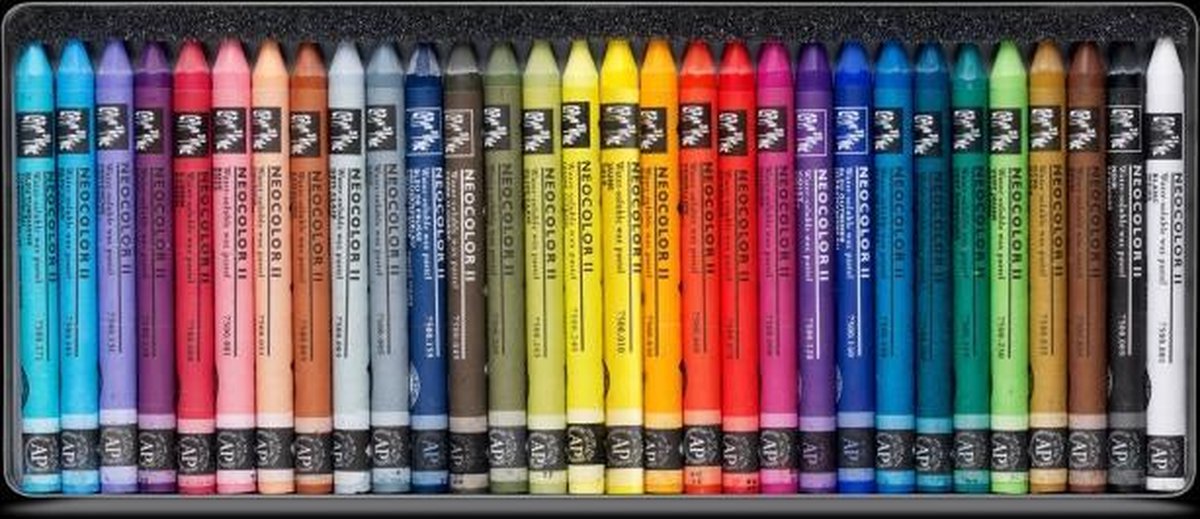 Caran D'ache Waskrijt Neocolor Ii Multicolor 30 Stuks — afbeelding 7