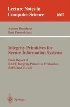 Integrity Primitives for Secure Information Systems