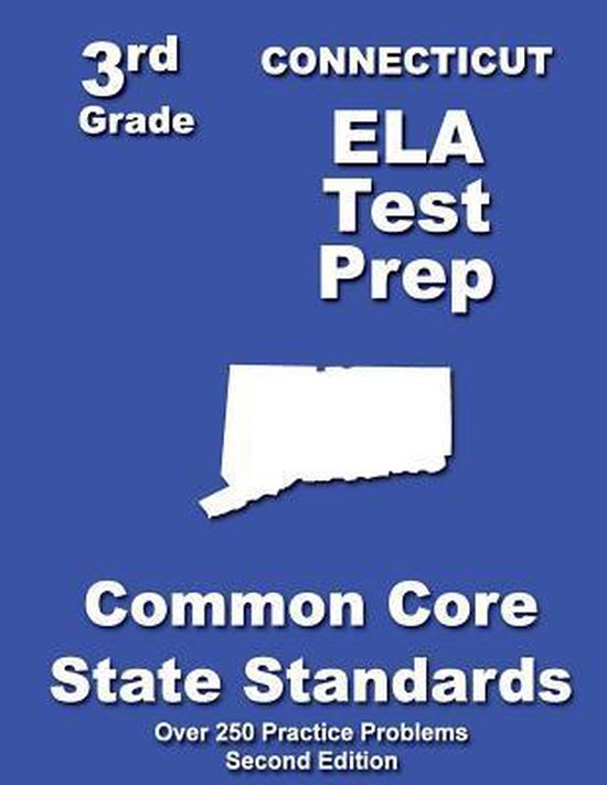 Connecticut 3rd Grade Ela Test Prep - cover