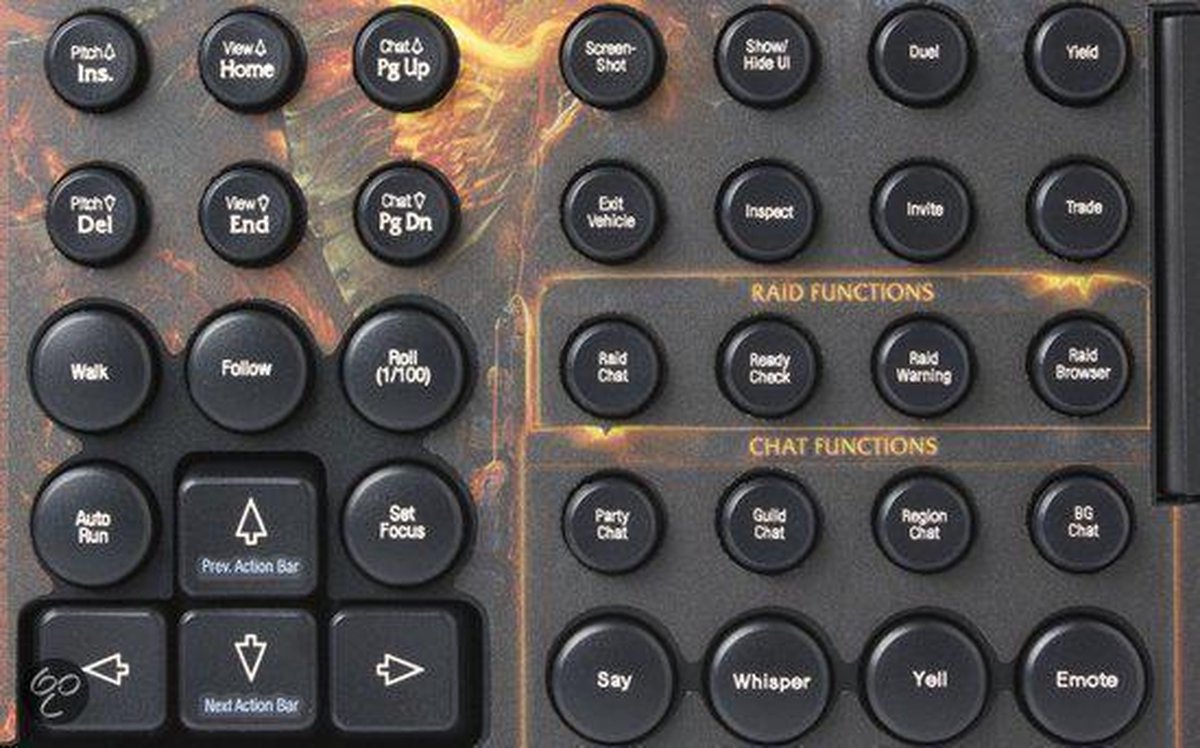 draai opstelling Uit Steelseries Shift Gaming Toetsenbord World Of Warcraft Cataclysm (UK) PC |  bol.com