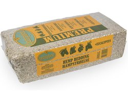 Hempbed hennepstrooisel met eucalyptus 15KG