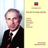 The Art Of Hans Hotter: Loewe / Brahms / Schubert Etc