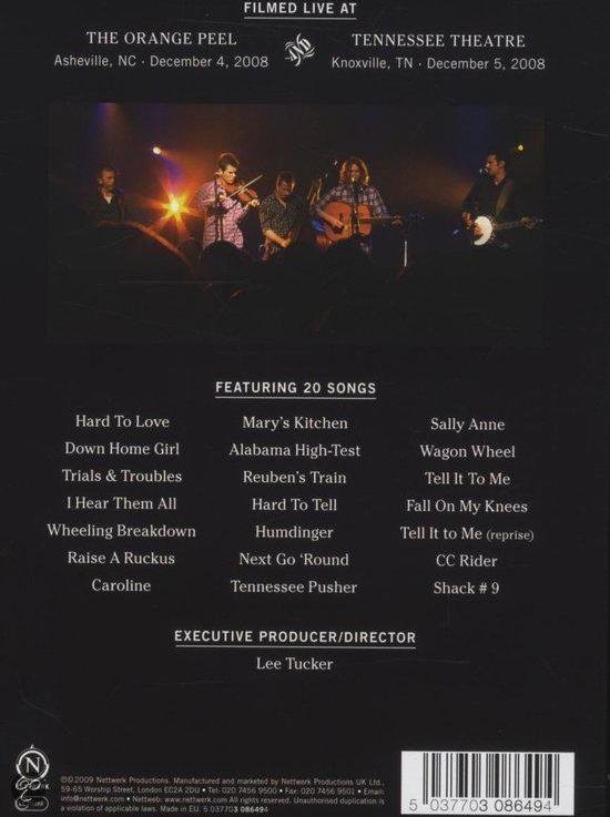 Cover van de film 'Old Crow Medicine Show - Live At The Orange Peel And Tennessee Theatre'