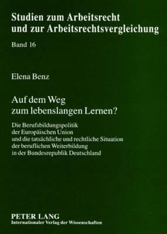 Auf dem Weg zum lebenslangen Lernen? - cover