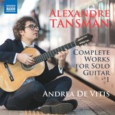Andrea De Vitis - Complete Works For Solo Guitar, Vol. 1 (CD)