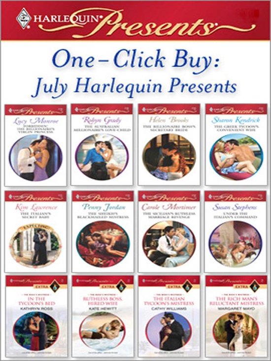One-Click Buy: July Harlequin Presents - cover