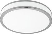 EGLO  Palermo 2 - Wand/Plafondlamp - 1 Lichts - Ø280mm. - Wit, Chroom