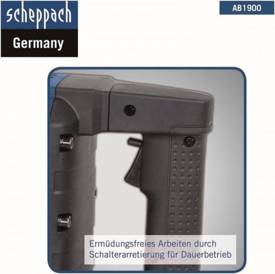 Scheppach AB1900 Breekhamer - Sloophamer - 60J - Incl. 2 beitels + koffer