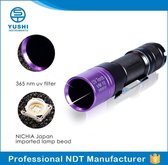 VM 10 LED Flashlight 365 395NM UV Ultra Violet Black light Waterproof flashlight Lamp