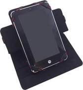 Rotary Case voor de Hudl 7 Inch Tesco Tablet, Cover met 360 graden draaistand, Zwart, merk i12Cover
