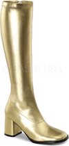 Funtasma Kniehoge laarzen -46 Shoes- GOGO-300 US 15 Goudkleurig