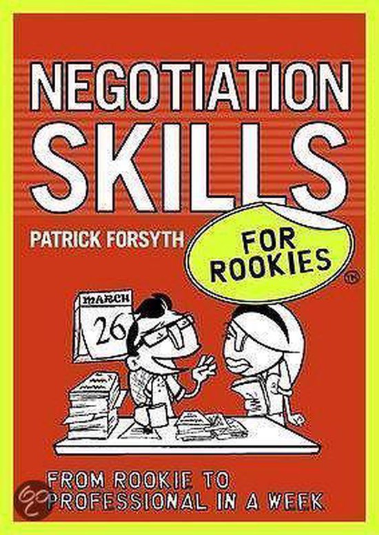 Negotiation Skills For Rookies - cover