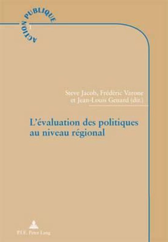 L' valuation Des Politiques Au Niveau R gional