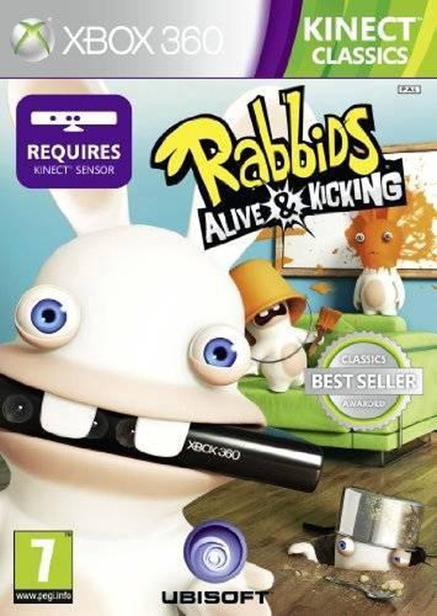 Rabbids: Alive and Kicking Classics (Xbox 360), Good Xbox 360,Xbox 360