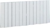 Design radiator horizontaal aluminium mat wit 60x132,5cm1764 watt- Eastbrook Fairford
